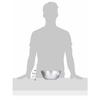 Wahei Freiz Bowl, 24cm, Stackable with SUI-6015 and 6029, SUI Gut SUI-6044, Silver