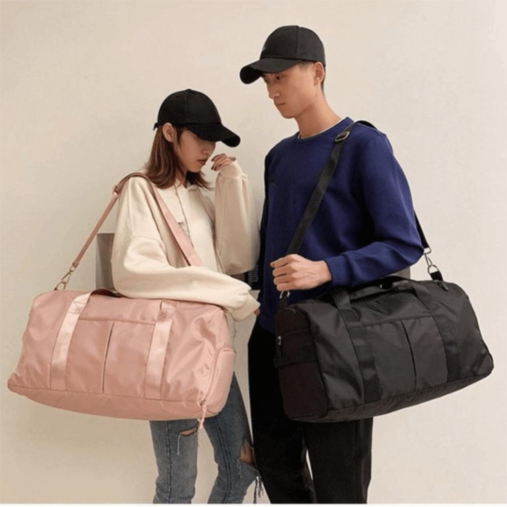 Oxford Nylon Duffle Bag Short Distance Gym Shoulder Bag Sturdy Large Capacity Handbag  Girl