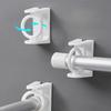 360° Rotating Adhesive Hook Heavy Duty Wall Hooks for Bathroom Kitchen, No Drilling Utility Hooks