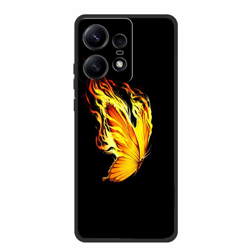 Для чехла Moto Edge 50 Pro Животные Мягкий силиконовый ТПУ Чехлы для телефона Задняя крышка Для Motorola Edge 50 Pro 5G Защитник Волк Крутой funda
