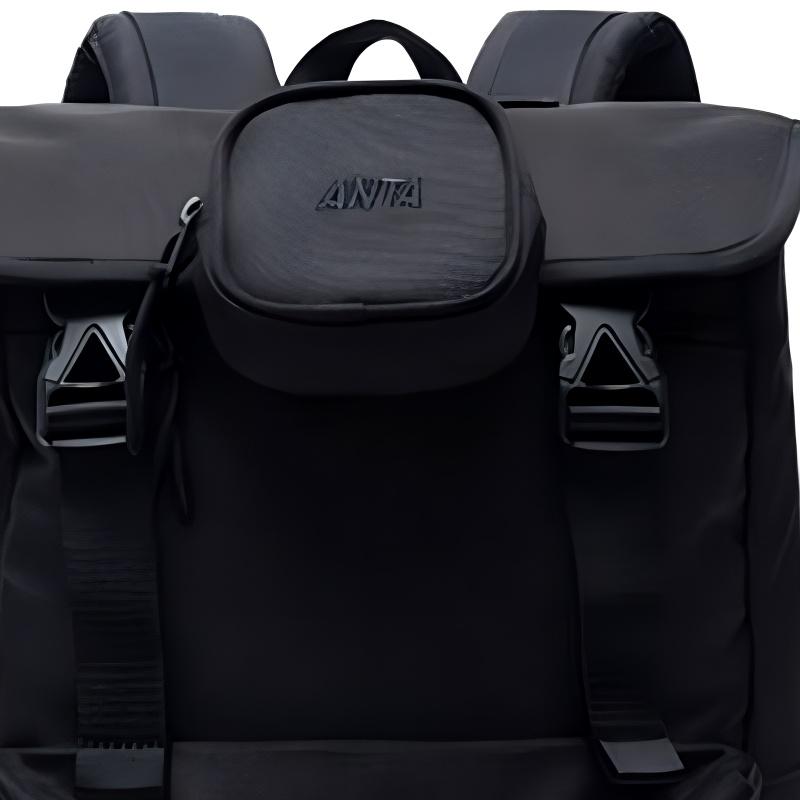Новый тканевый рюкзак Anta Life Collection Унисекс Черный 192448155-1