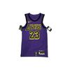 NBA Limited City Edition Stripe Lettering And Number Print Basketball Jersey, Player Version Men Tops Purple AH6213-508