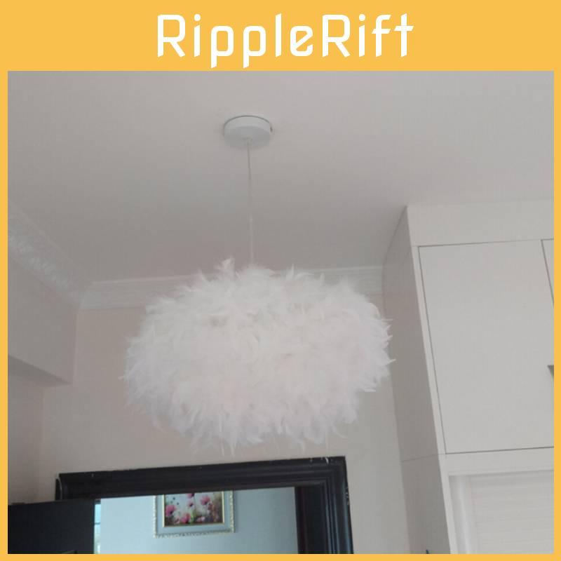 Современный железный подвесной светильник с дизайном из перьев и светодиодной совместимостью для уютных домашних пространств