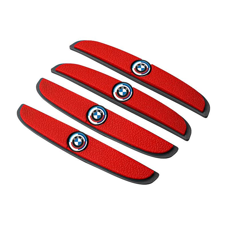 CDKO4 4Pcs Rubber Anti-collision Strip Car Door Scratch Protector Stickers For BMW X1 X2 X3 X5 X4 X6 X7 G30 G20 G32 G11 G12 F40 F30