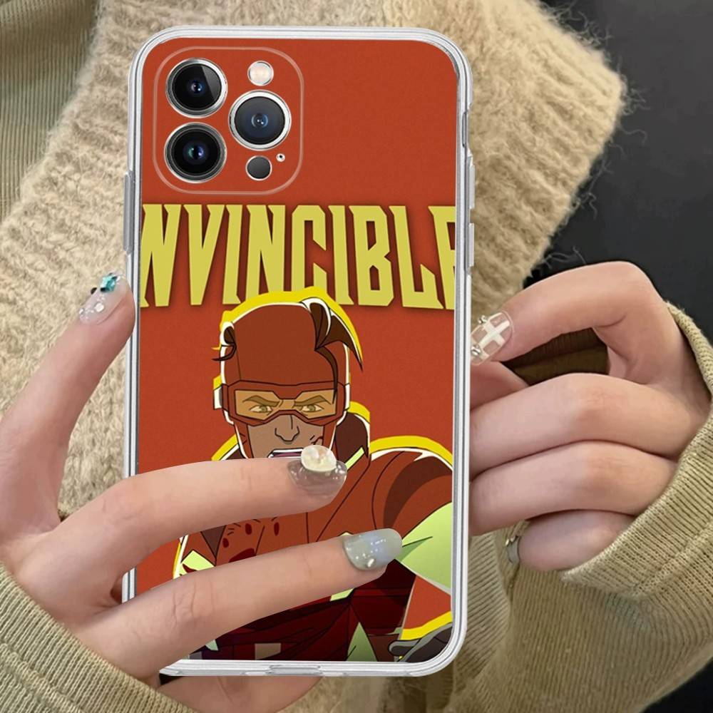 Мультяшный Популярный Аниме I-invincibleS Чехол для Телефона Для IPhone 17 16 15 14 11 12 13 Mini Pro XS Max Plus Funda Shell