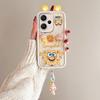 KEYSION Милый чехол с 3D-мультяшным рисунком для Redmi Note 13 Pro+ 5G с браслетом, силиконовый противоударный чехол для телефона Redmi Note 13 Pro+ 5G