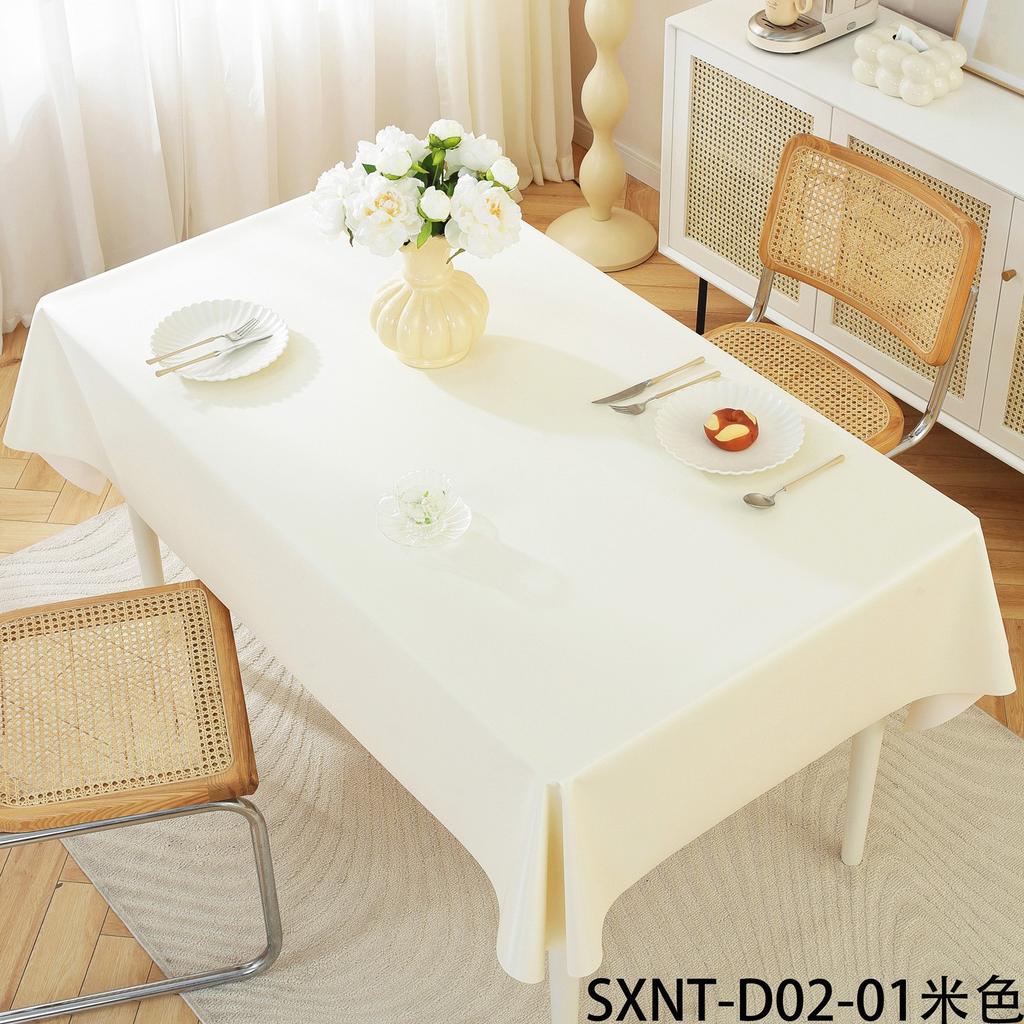 Противоскользящая подставка для фруктов Клетчатая скатерть ПВХ Водонепроницаемая и маслостойкая Арендный дом Однотонная Прямоугольная скатерть для стола Кофейный столик Скатерть