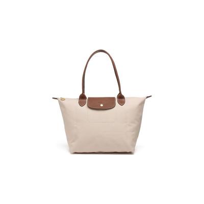 Le Pliage 28 Сумка-тоут 'Пельмень' на молнии с кнопкой, с длинными ручками, женская, цвет бумаги 2605089P71