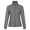 Womens/Ladies Azaelia Marl Full Zip Fleece Jacket