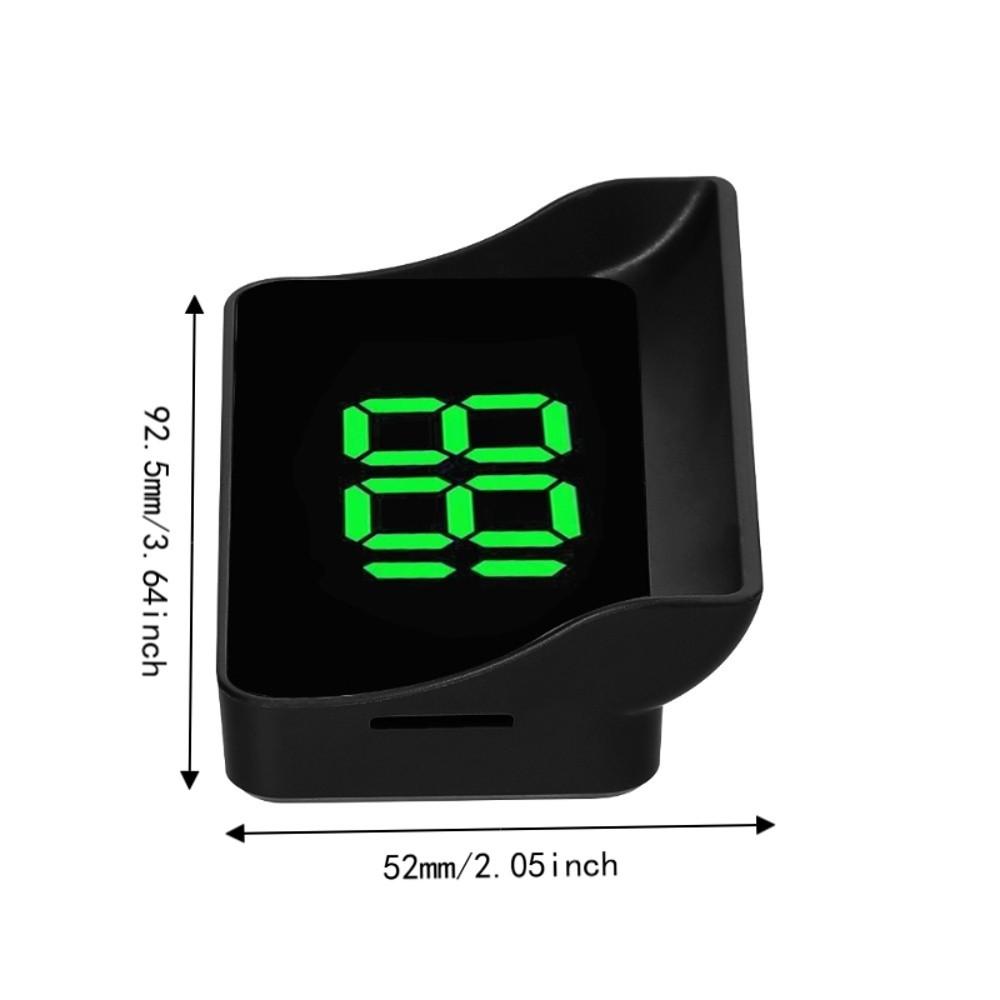 LED Display Car Head Up Display USB Powered Windshield Projector Smart Speedometer For SUV