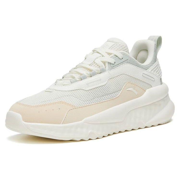 Anta Неограниченная амортизация нескользящие прочные низкие спортивные повседневные туфли женские кроссовки белые серые зеленые 922328823-3