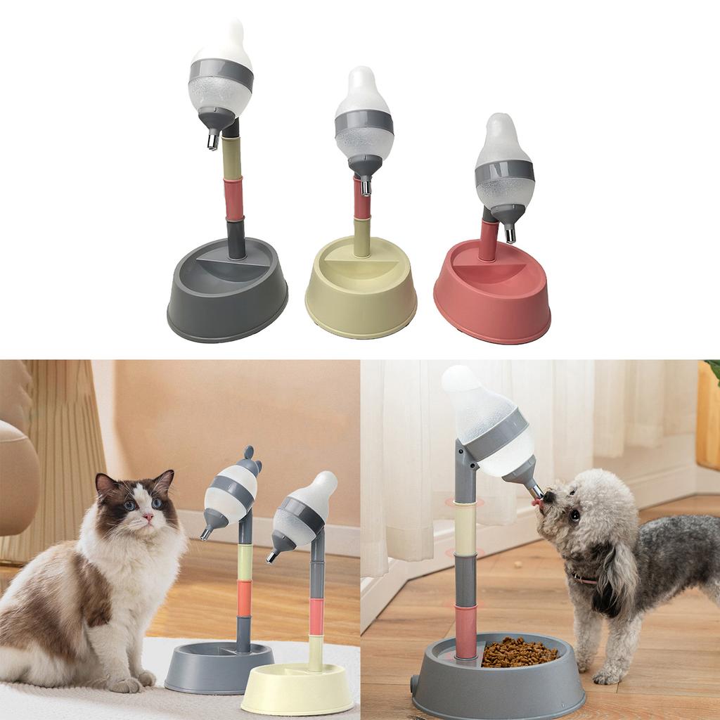 Large No-Spill Water Dispenser for Pet No Spill Dog Water Feeding Pet Supplies Non-Slip Pet Water Dispenser Detachable