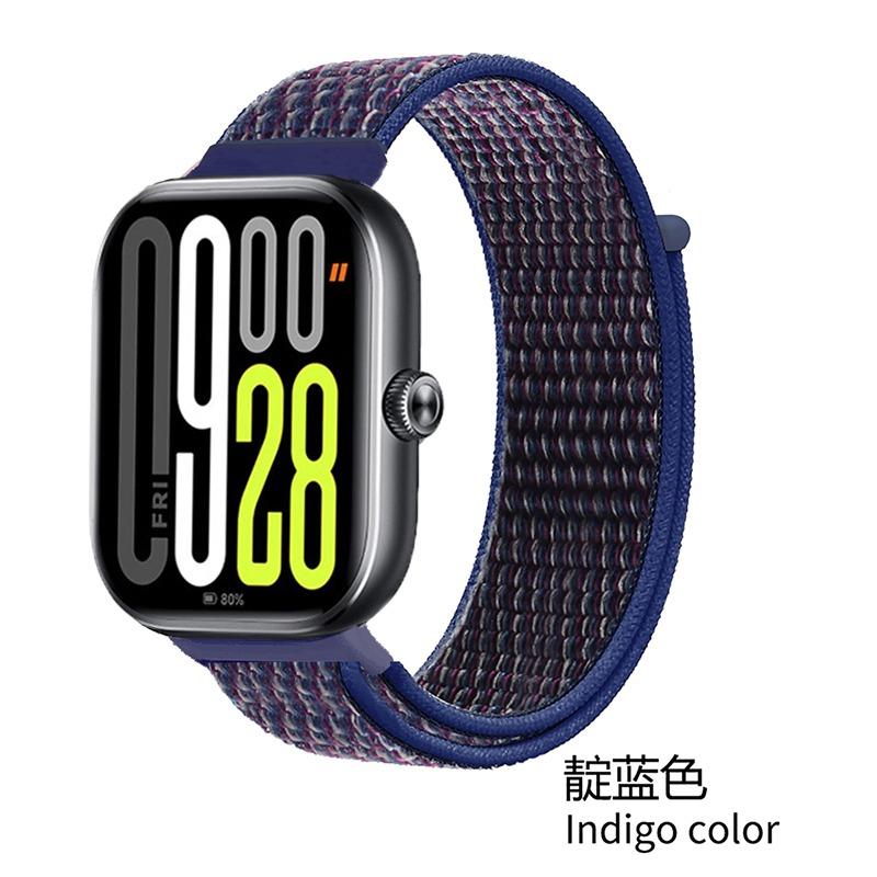Плетеный нейлоновый ремешок для Xiaomi Mi Band 9/8 Pro Дышащий Удобный Аксессуары Сменный браслет Redmi Watch 4/5 correa