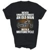 Motorcycle Grandpa Motorbike Rider Biker Unisex Shirt Gift