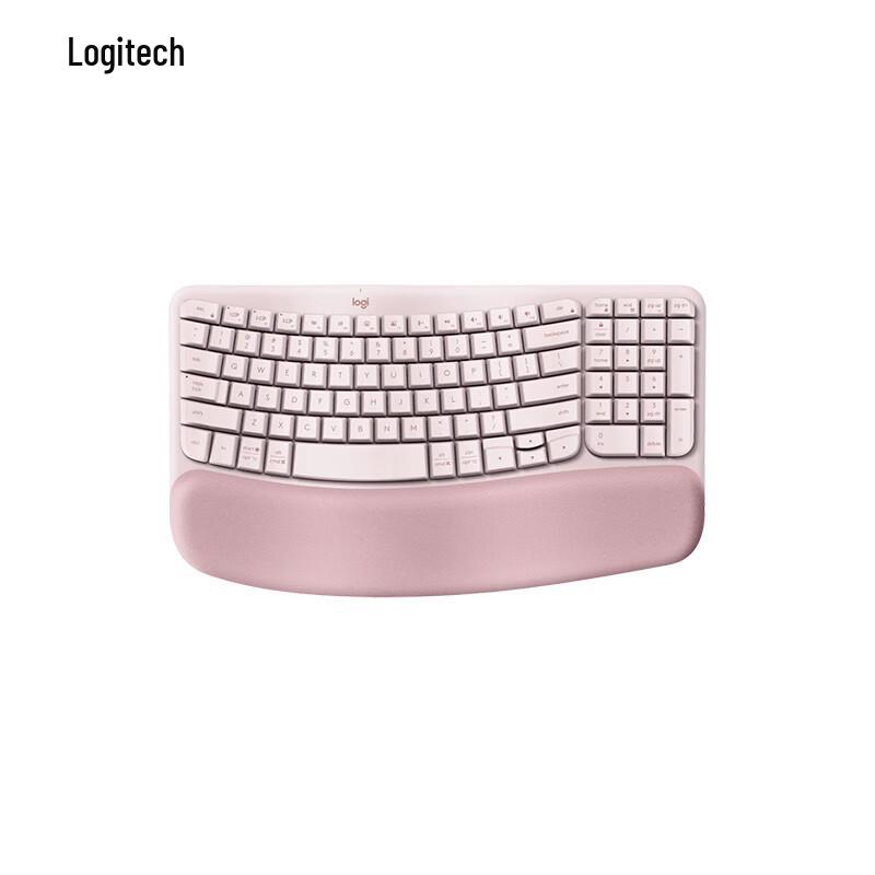 Logitech Wave Keys Ergonomic Wireless Bluetooth Keyboard