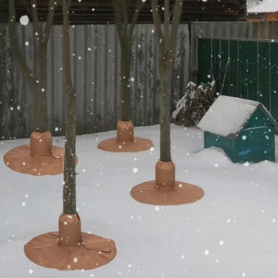 Защита корней Зимняя защита Чехол для растений Защита от заморозков Термозащита для дерева