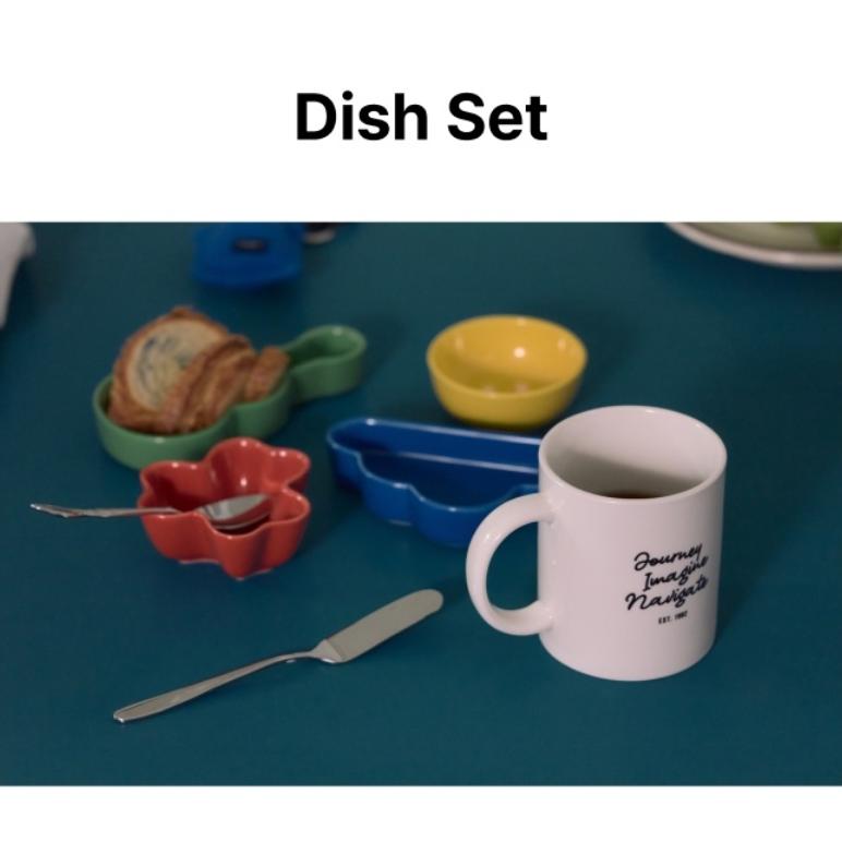 BTS Набор тарелок Jin HAPPY