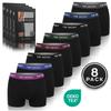 8 Pcs. Boxers - Men's - Quality, Cotton, Comfort, Breathable - Underpants - Durable Men's Underwear