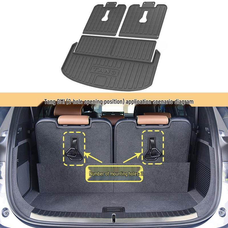 BYD Tang EV Индивидуальный коврик в багажник TPE