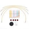 13 Pairs Interchangeable Knitting Needles Set, Different Sizes Circular Knitting Needles