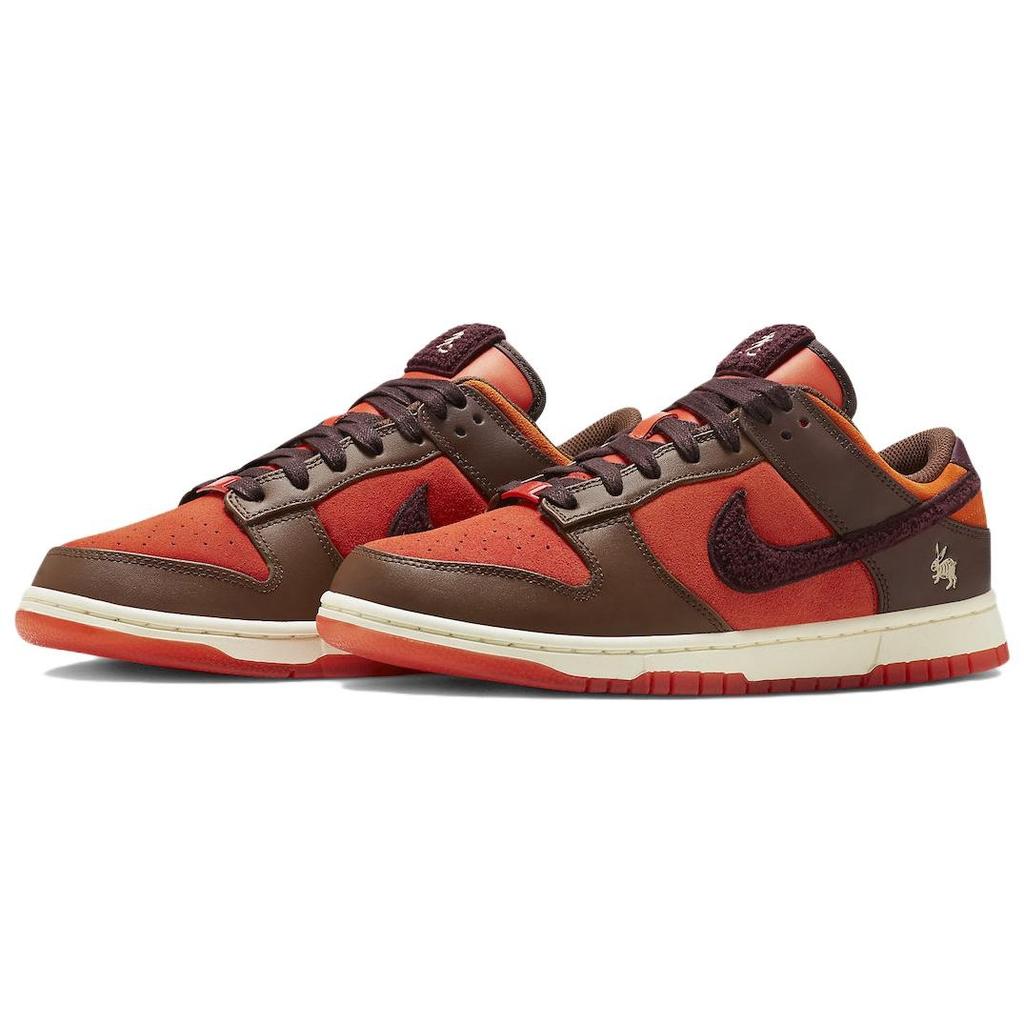Nike Dunk Low 'Год Кролика - Коричнево-Оранжевый' Мужские FD4203-661