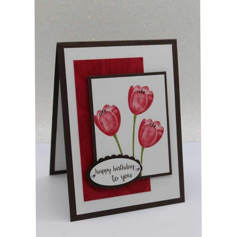 Металлические трафареты для резки тюльпанов для скрапбукинга, фотоальбома, декоративного тиснения