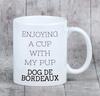 Dog Z Bordeaux, Dogue De Bordeaux, Mastif Francuski -Kubek Ze Zdjęciem I Napisem Geometryczny Pies Art-Dog