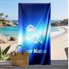 Sheffield Wednesday FC Personalized Printed Beach Towel Soccer Logo Support Custom Name Text Absorbent Towel For Sport Travel Special Gift