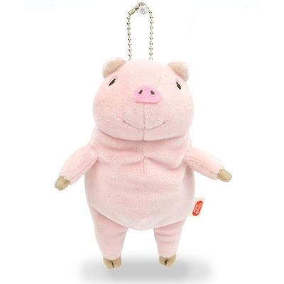 Shinada Global Mochi Series Моти Свинка Розовая (Мини) 7 x 5 x 14см Плюшевая свинья животное MOBT-0100