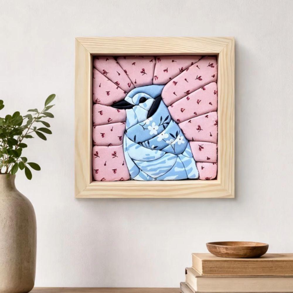 Handmade Embroidery Kit DIY Fabric Embroidery Kit Embroidery Supplies Needlework Kit Gift