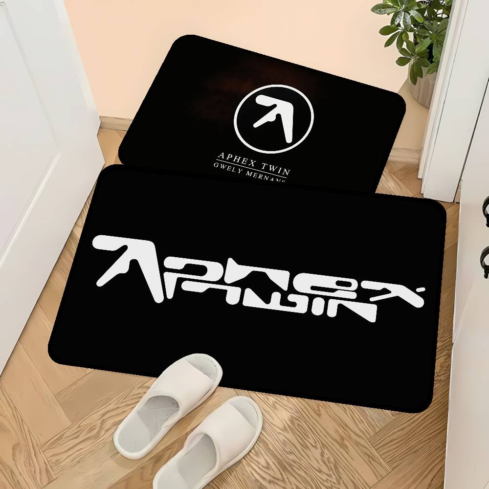 Classic Singer A-Aphex T-Twin Entrance Door Mat Nordic Style Bedroom Living Room Doormat Home Balcony Modern Home Decor
