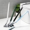 Silicone Golf Toilet Brush with Holder Set, Wall Mounted Deep Clean Toilet Cleaner Brush,No Dead Corner Drying Base for Bathroom