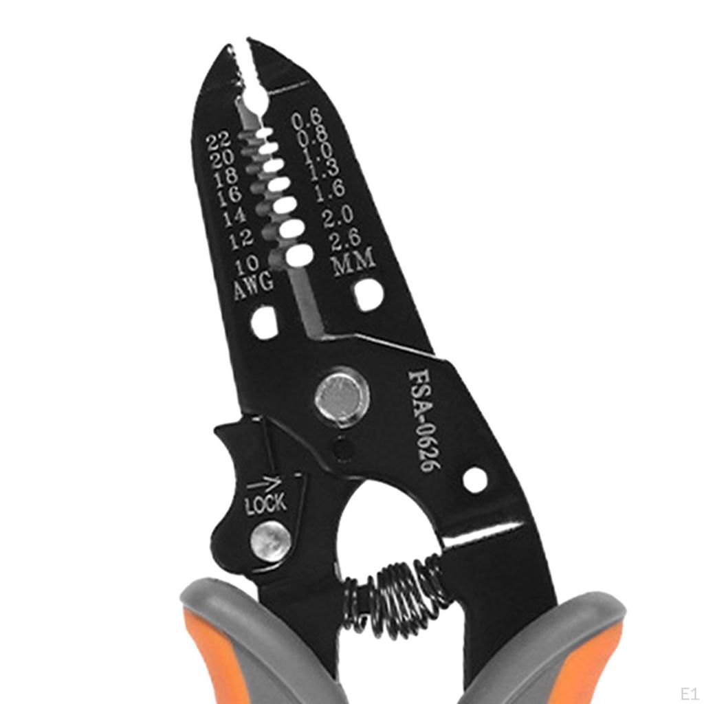 18cm Wire Cutter Electric Cable Plier Cutting Tool Multifunctional Heavy Duty for Copper Wire,