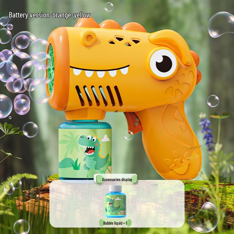 Unicorn Electric Bubble Maker: Kids' Automatic Light-Up Bubble Gun Gift