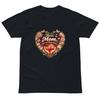 Floral Heart Mom T-Shirt, Mother's Day Gift, Mama Shirt