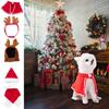 Christmas Pet Hat Cute Antlers Saliva Towel for Dog Cat Dress Up Supplies Lovely Design Autumn and Winter Clothes Pet Accessory