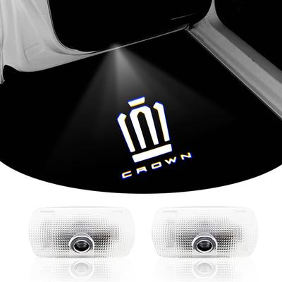 Новый Crown 16-го поколения Подсветка салона, Приветственная подсветка двери, Лампа подсветки, Светодиодная проекция логотипа,
