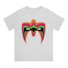Hot selling in Summer Unisex Tshirts Wrestling Creative Ultimate Warrior Mask Novelty Cool Tshirt Street Clothing SXL