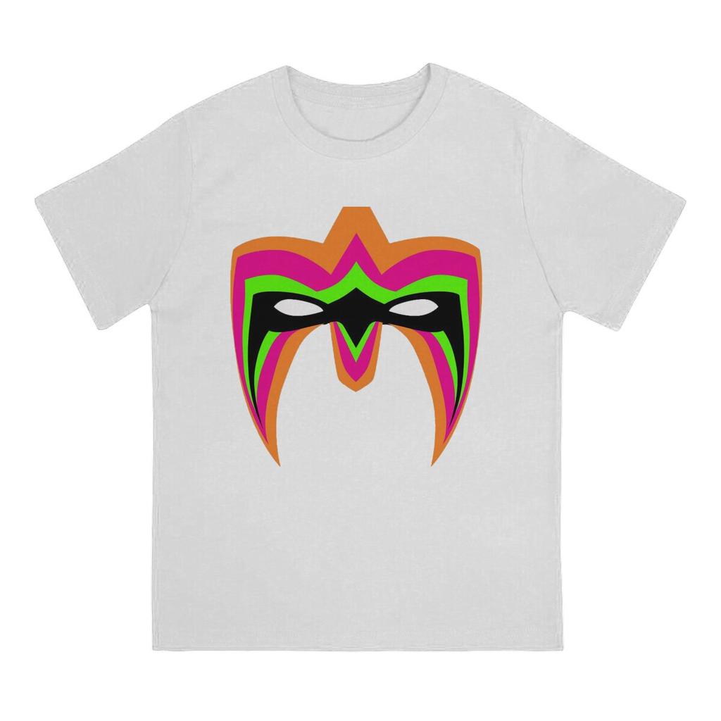 Hot selling in Summer Unisex Tshirts Wrestling Creative Ultimate Warrior Mask Novelty Cool Tshirt Street Clothing SXL