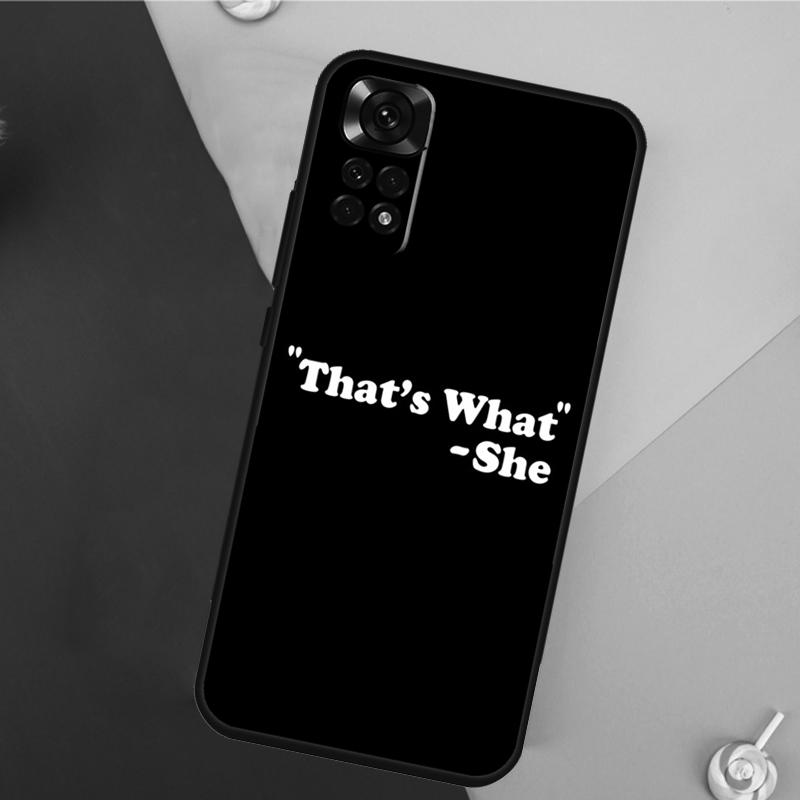 Чехол Michael Scott That’s What She Said для Xiaomi Redmi Note 13 Pro 14 12 11 9 10 9S 10S 11S 12S Redmi 14C 10C 12C 13C