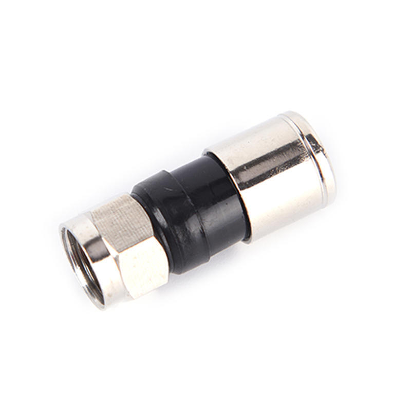 10 Pcs Rg6 F Type Compression 2.7Cm High Quality Snap Seal Plug Connector