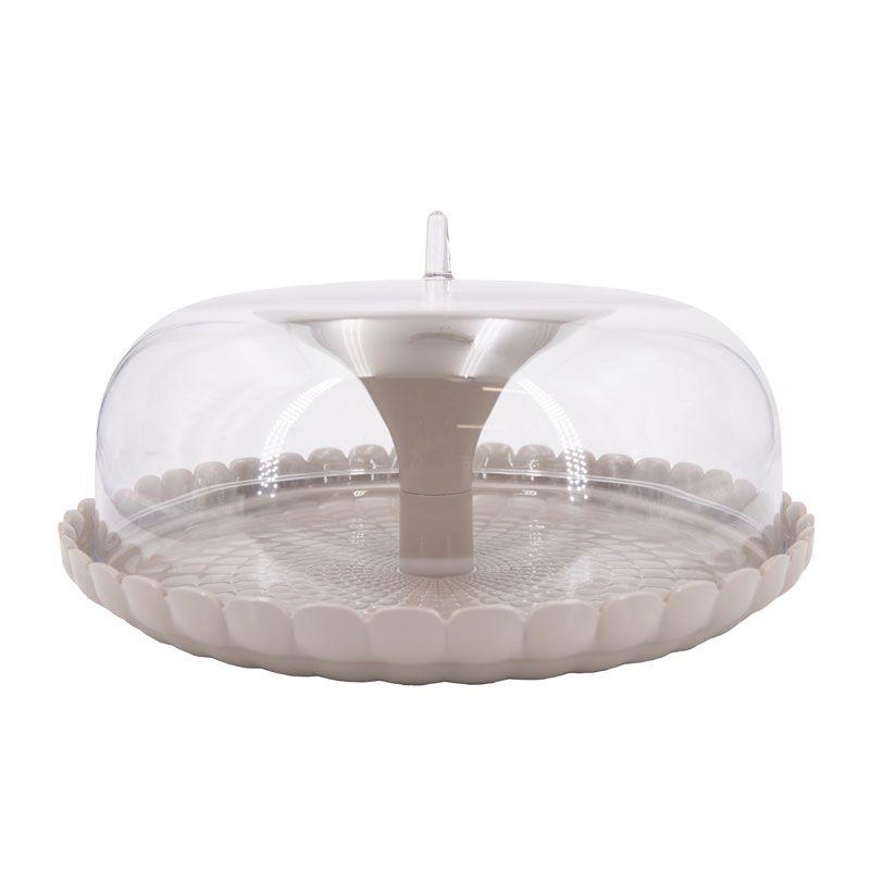 Cake Stand with 'tiffany' Dome 199400158 Mixed GUZZINI