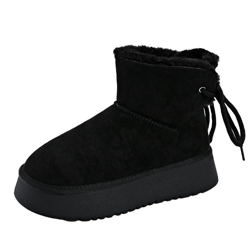 Snow Boots Women's New Winter Velvet Thickened Short Women's Boots Thick-soled Thermal Cotton Shoes Women's Cotton Boots Women's