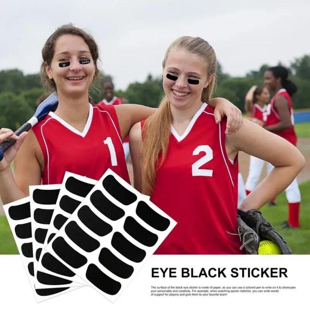 Football Strips Eye Strips Sports Under Eye Eyeblack Sticker Baseball Eye Stickers  Fans Decals