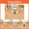 Teddy Bear Bow Plush Stuffed Toy Animal Doll Keychain Backpack Gifts Pendant