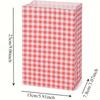 50/100 шт. Разноцветные клетчатые бумажные пакеты для подарков - Маленькие пакеты для подарков и сладостей на дни рождения, свадьбы и мероприятия