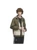 Adidas IJM07 Oversized Fit Woven Jersey Olive Beige Size Men's Full-Zip Top, Strata/Wonder (IK7353), J/L