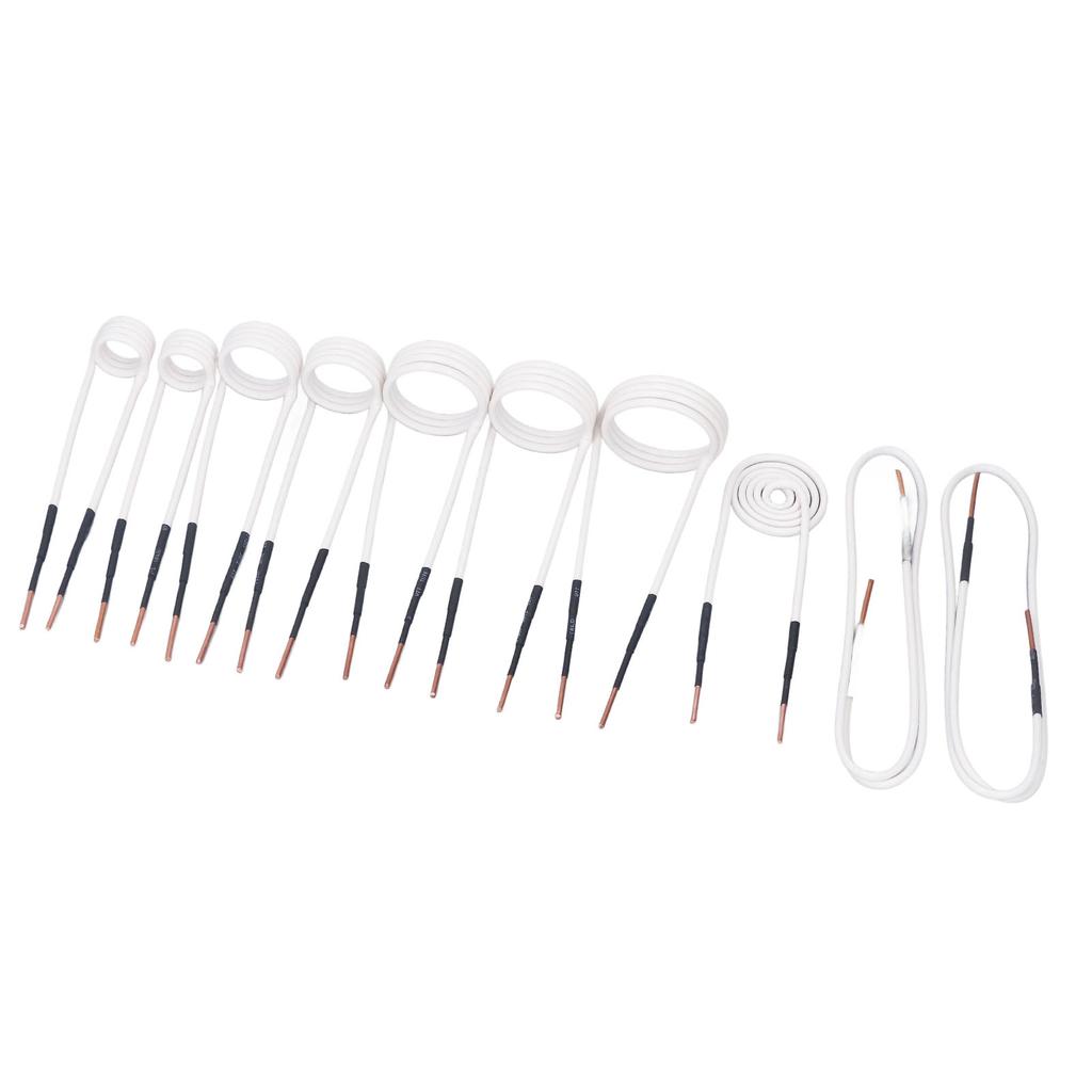 10 шт. Индукционные нагревательные катушки 2,5 мм латунный сердечник электрический нагрев индукционная катушка комплект для удаления ржавых гаек и болтов