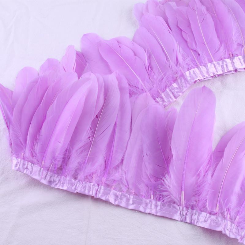Big Floating Feather Cloth Strip Feather Diy Feather Jewelry Accessories Handicrafts Clothing Decoration Materials