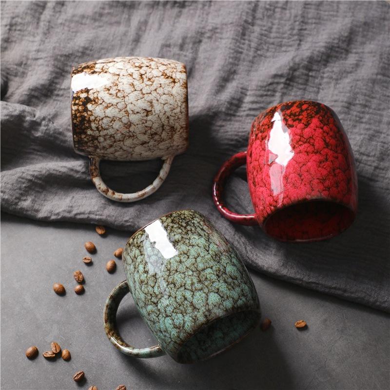 Керамическая чашка для замены печи, большая емкость для домашнего хозяйства, керамическая чашка для подарков, чашка для молока, кофейная чашка